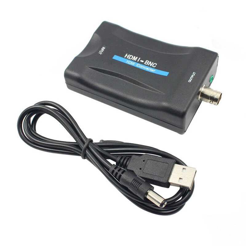 Композитный видеосигнал преобразования сигнала HDMI в BNC конвертер адаптер dvd-плеер PAL/NTSC высокой четкости выход устранение