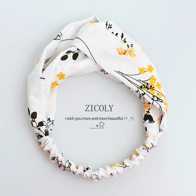 New Women Fashion Hair bands Cross Knot Elastic Hair Band Korean face wash hair band girl small fresh HairBands Hair Accessories style-18