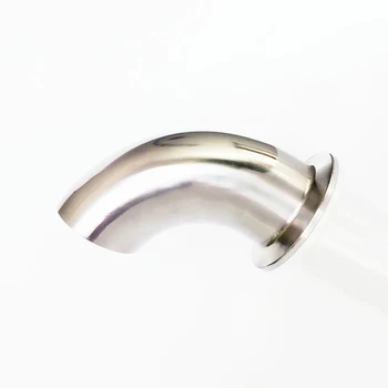 

1-3/4" 45mm OD 304 Stainless Steel Sanitary Ferrule 90 Degree Elbow Pipe Fitting For Home Brew Homebrew Fit 2" Tri Clamp