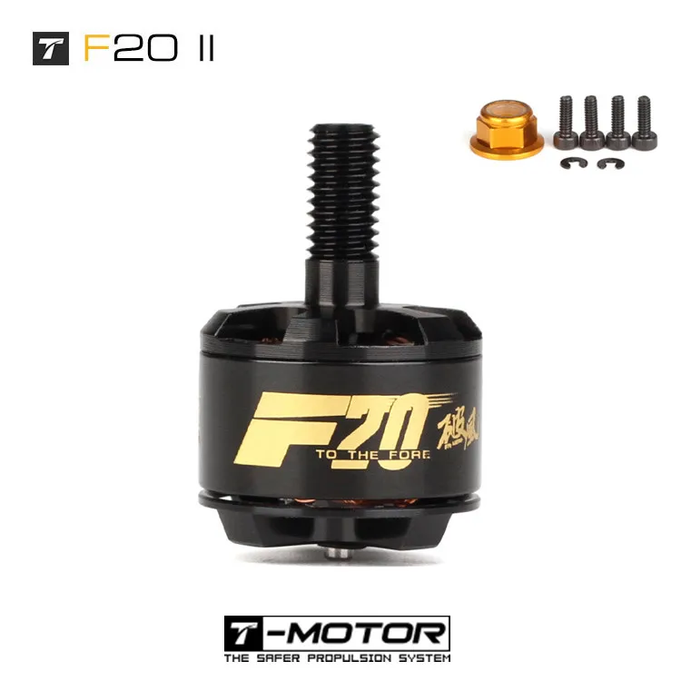 T-Motor F20II F20 II 1408 3750KV 2800KV 3250KV 2-4S бесщеточный двигатель FPV Для RC Racing Freestyle Cinewhoop
