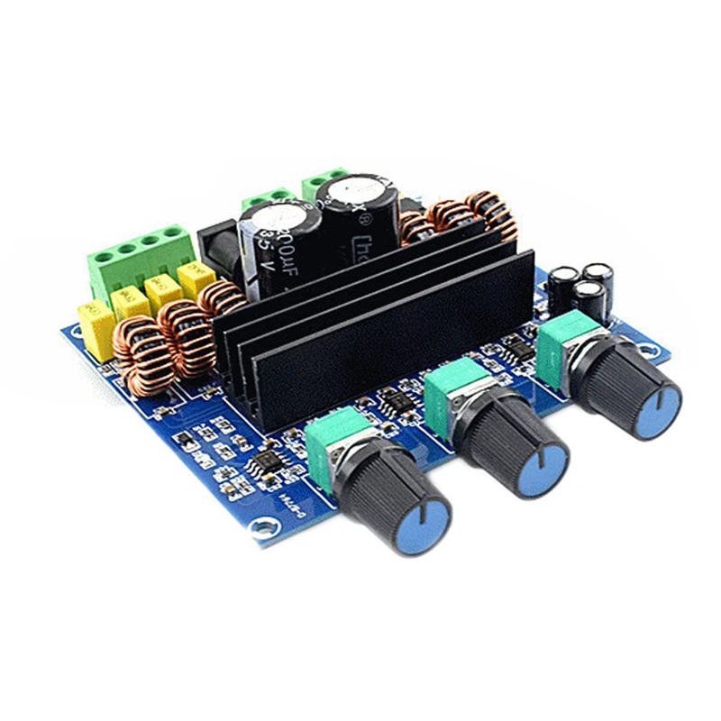 2 1 Digital o Power Amplifier Board 2 X 80W 100W TPA3116D2 Subwoofer Amplifiers DC12 26V Amplificador Module