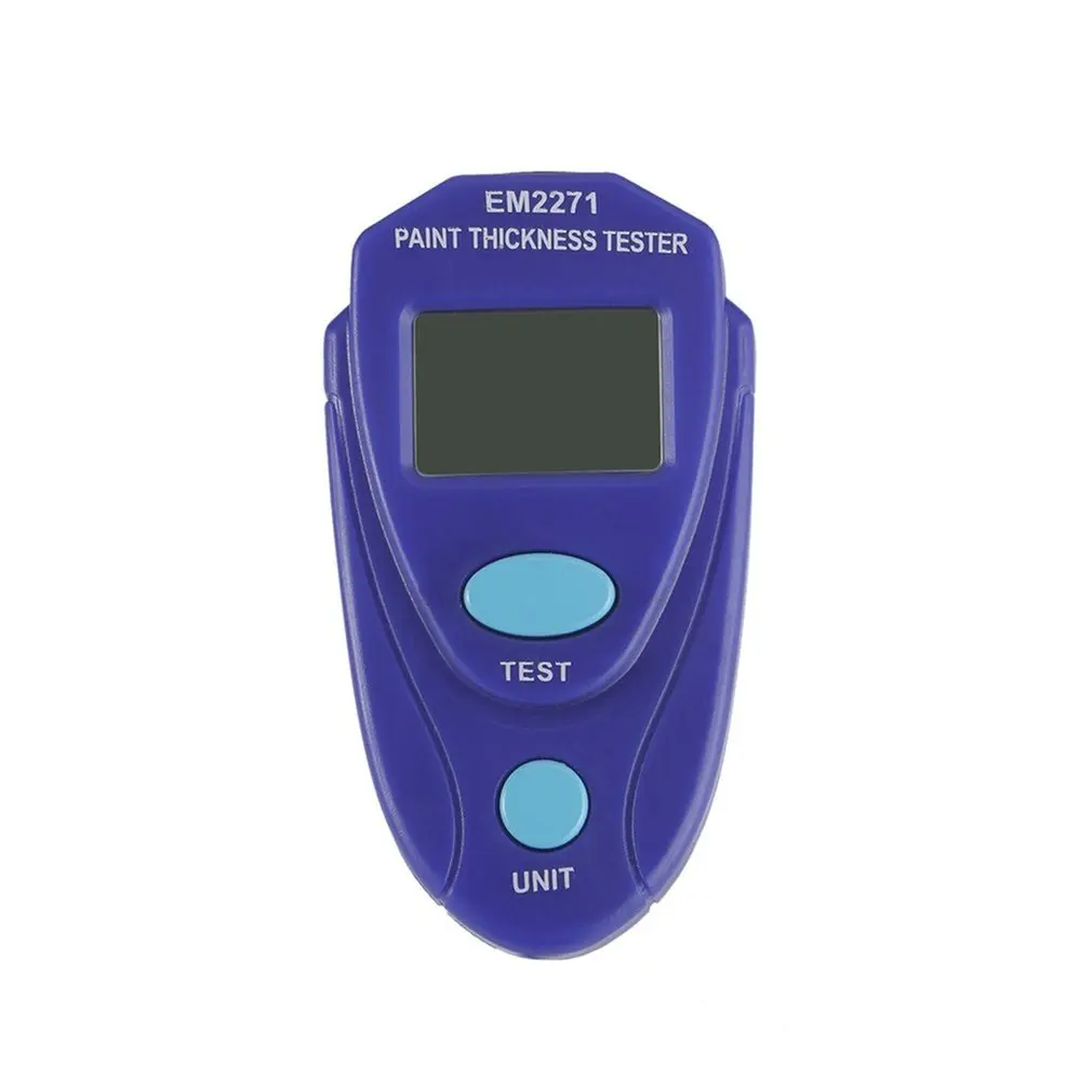 

2019 Mini thickness gauge Coating Digital Painting Thickness Meter LCD Automotive Data Hold Car Coating Thickness Tester EM2271