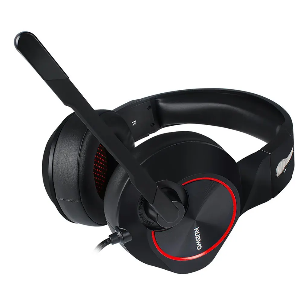 N11D USB светящаяся/3,5 не светящаяся игровая гарнитура шлем Проводная PS4/Xbox One головные уборы с микрофоном для компьютера