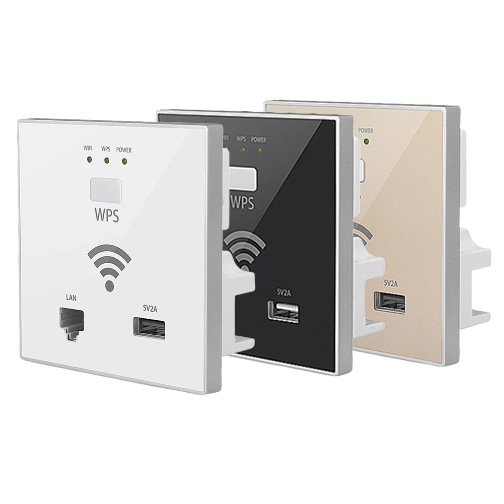 300 м 220 в отель USB в стеновой панели Кафе беспроводной разъем Wi-Fi Офис двойного назначения AP маршрутизатор домашний Ресторан встроенный спальня квартира