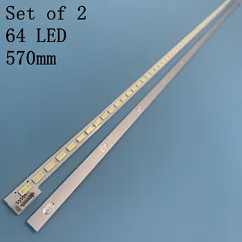 

for screen LTA460HN05 46EL300C 46HL150C LJ64-03495A LED strip SLED 2012SGS46 7030L 64 REV1.0 1 Piece=64LED 570MM