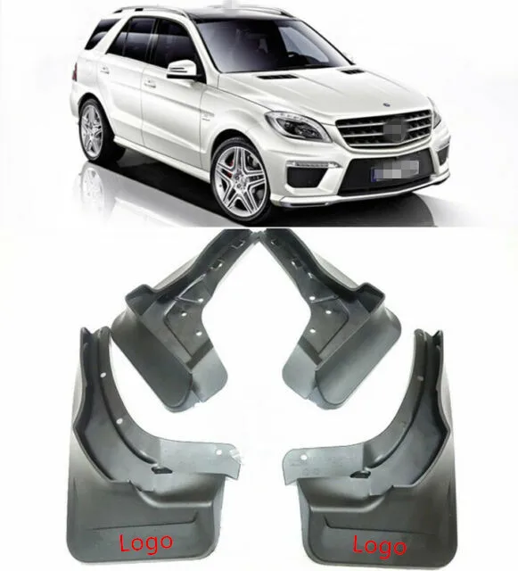 Новое OE качество Брызговики для 2012 2013 Mercedes Benz SUV ML 63 AMG W педаль
