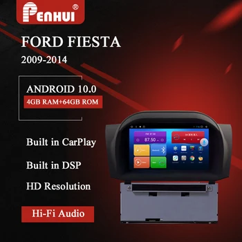 

Car DVD GPS for Ford Fiesta (2009-2014) Car Radio Multimedia Video Player Navigation GPS Android 10.0 Double Din