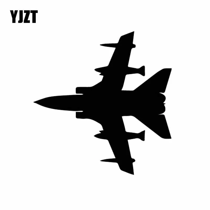 YJZT 14 8 см * 15 3 изящный Летающий ослепительный самолет виниловая наклейка красивая