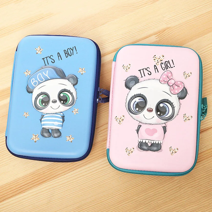 

Kawaii Pencil Case Panda Pencil Box School Supplies Trousse Scolaire Girl Estuche Escolar Cute Pen Case Stationery Pencil Cases