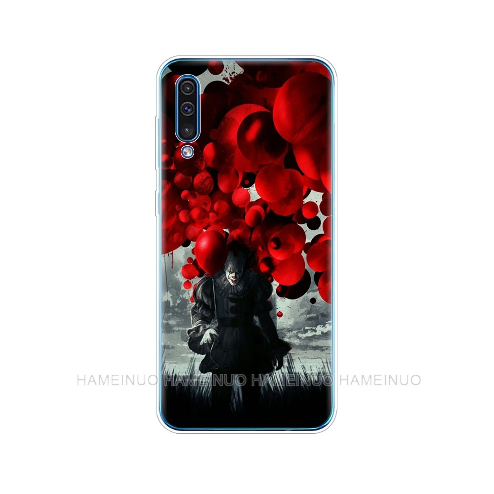 Силиконовый чехол для телефона samsung Galaxy S10 E PLUS A10 A20 A30 A40 A50 A70 A10E A20E M20 cover The Clown Horror IT - Цвет: 80718