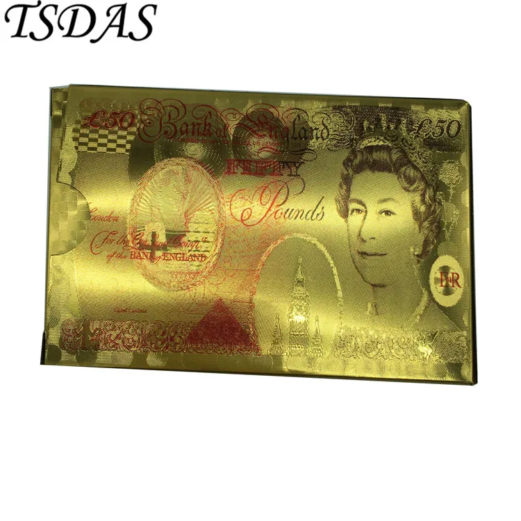 One Deck Gold Foil Poker Set Colored UK 50 Pounds Style 24k Playing Cards w/52pcs + 2 Jokers|card card|cards playingcards gold |