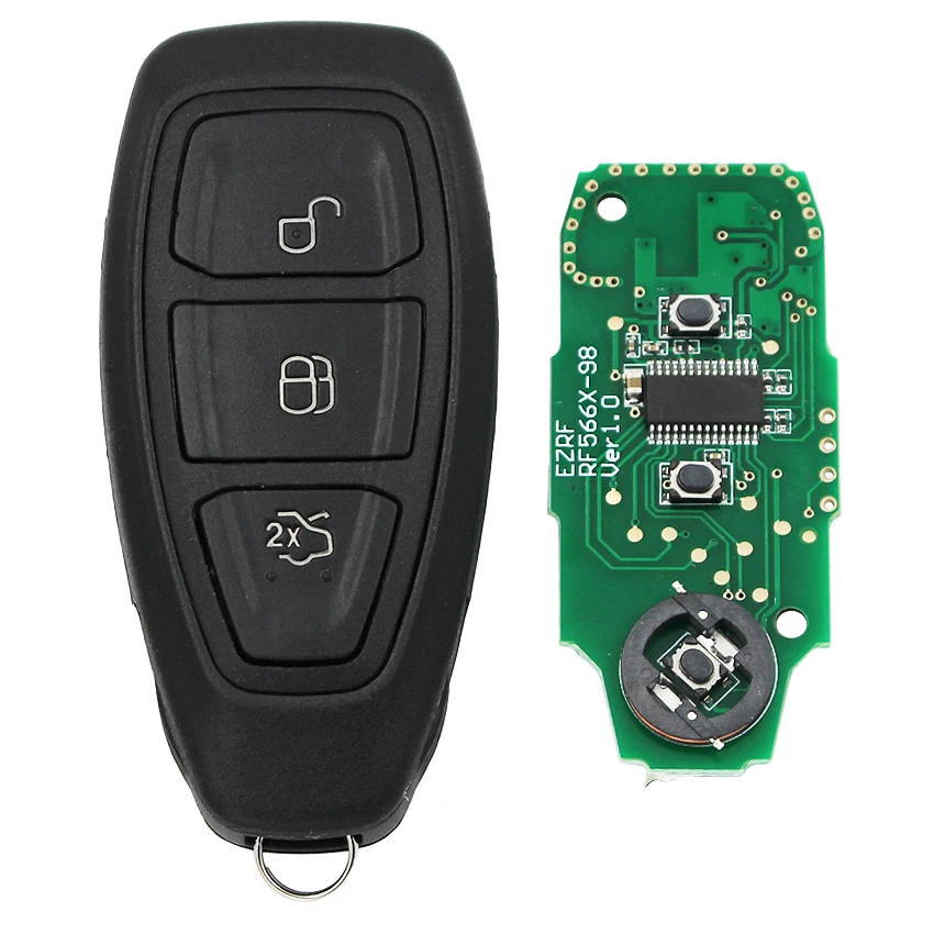 For Ford Focus Fiesta Kuga Mondeo Galaxy B-Max ID83 Remote Key Fob Blade 434MHz