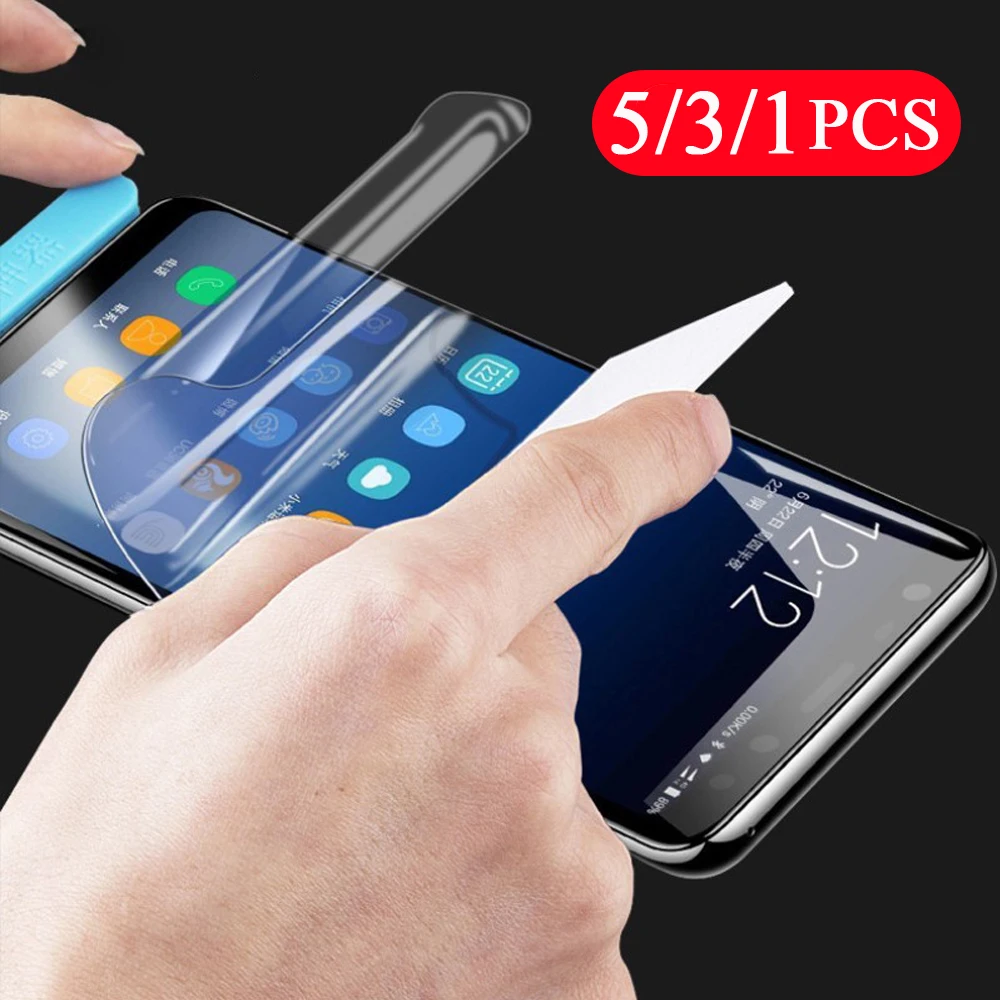 5/3/1 шт. Гидрогелевая Защитная пленка для xiaomi mi Mix 2 2s 3 Max | Мобильные телефоны и
