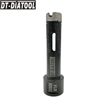 

DT-DIATOOL 1pc Dia 20mm M14 Crown Laser Welded Diamond Drilling Core Bits With Side Protection For Granite Marble Stone Hole Saw