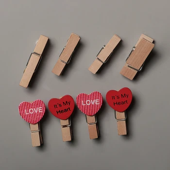 

Funny Multifunction Refrigerator Stickers Wooden Clip Fridge Magnet Home Decor Accessories Magnets Magnetic Message Paste