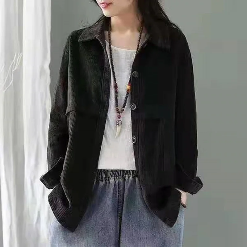 Corduroy Blouse Image 2