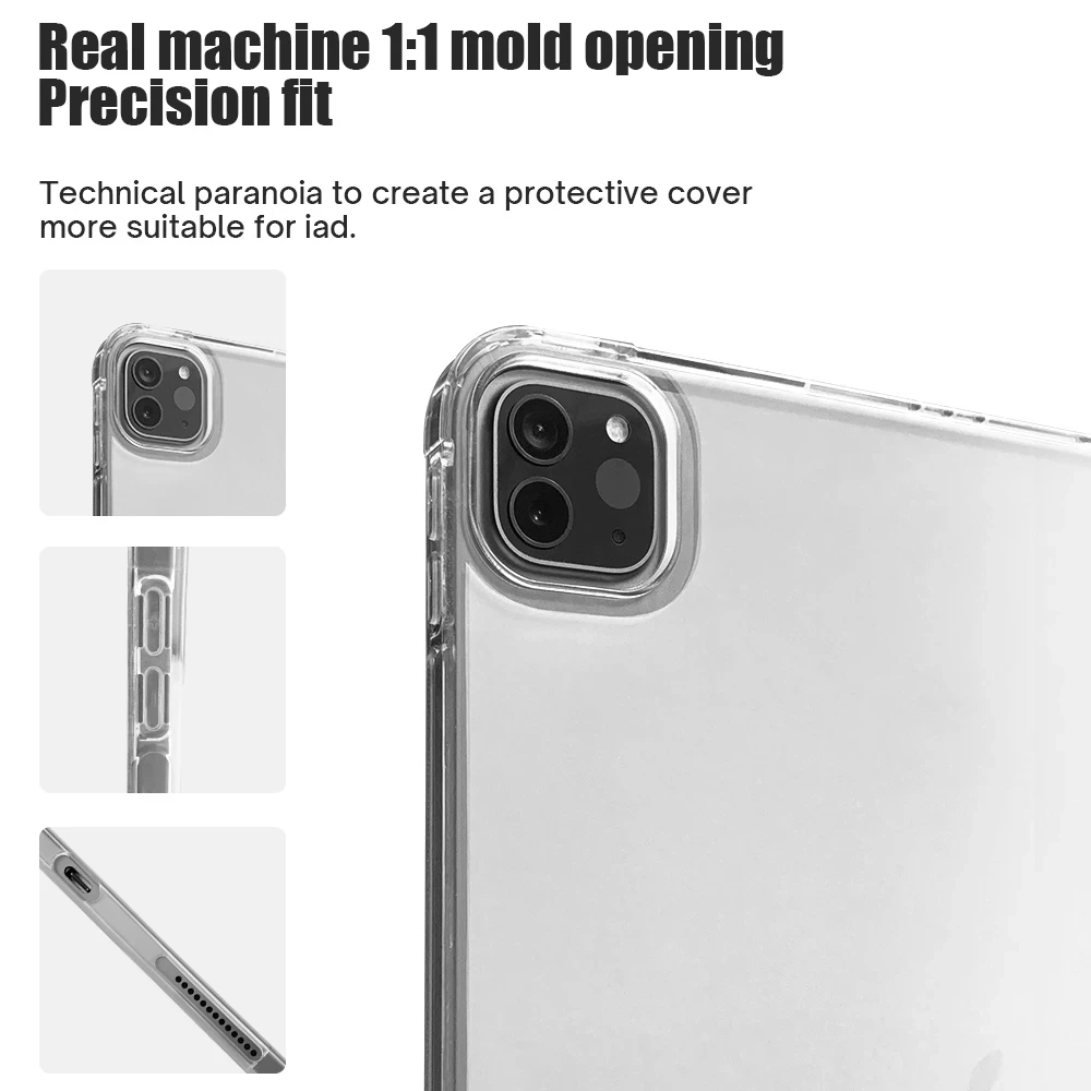 Ipad Case para Pro 11 m1 Para2023 2023 10.2 8th Geração Capa 2023 Ipad 9.7 6th Mini 45 ar 10.5 10.9 Lápis Cases 2023 - Imagem 2