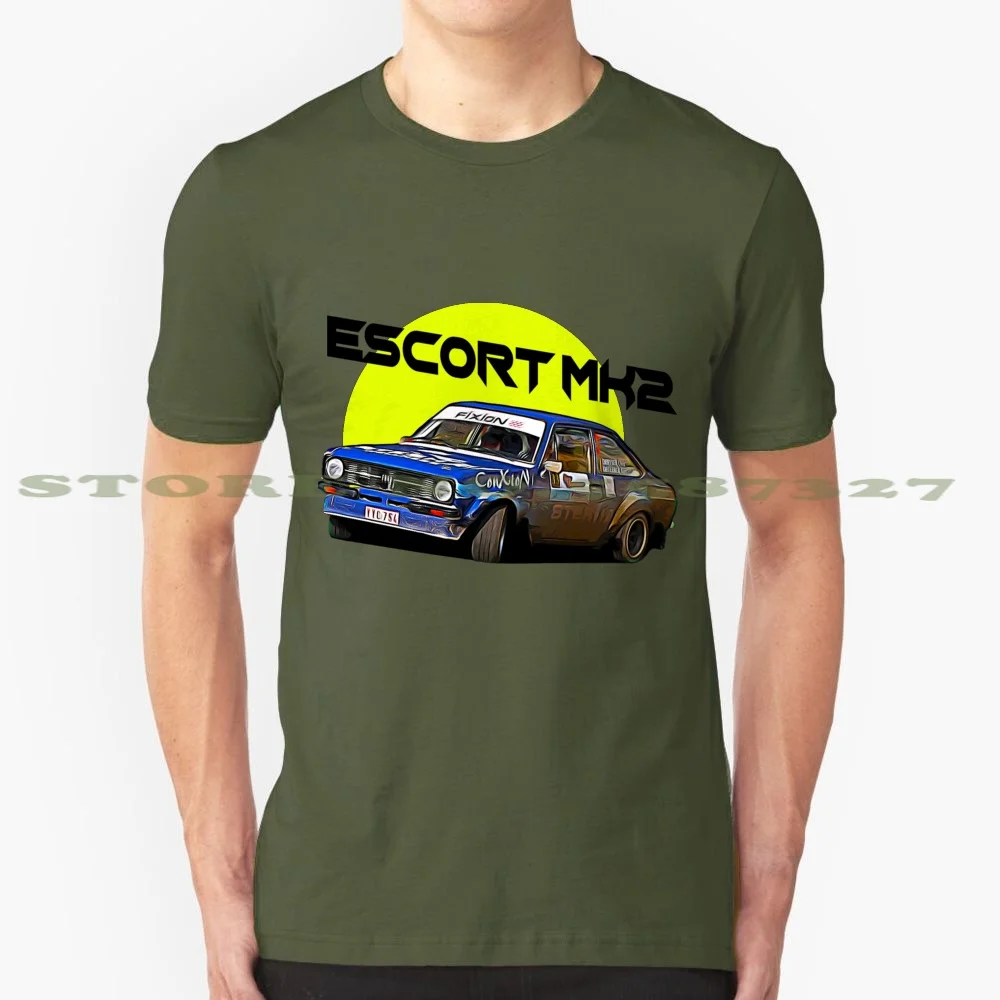 Ford Escort Mk 2 Cool Design Trendy T-Shirt Tee Car Rally Classic Retro Cars |