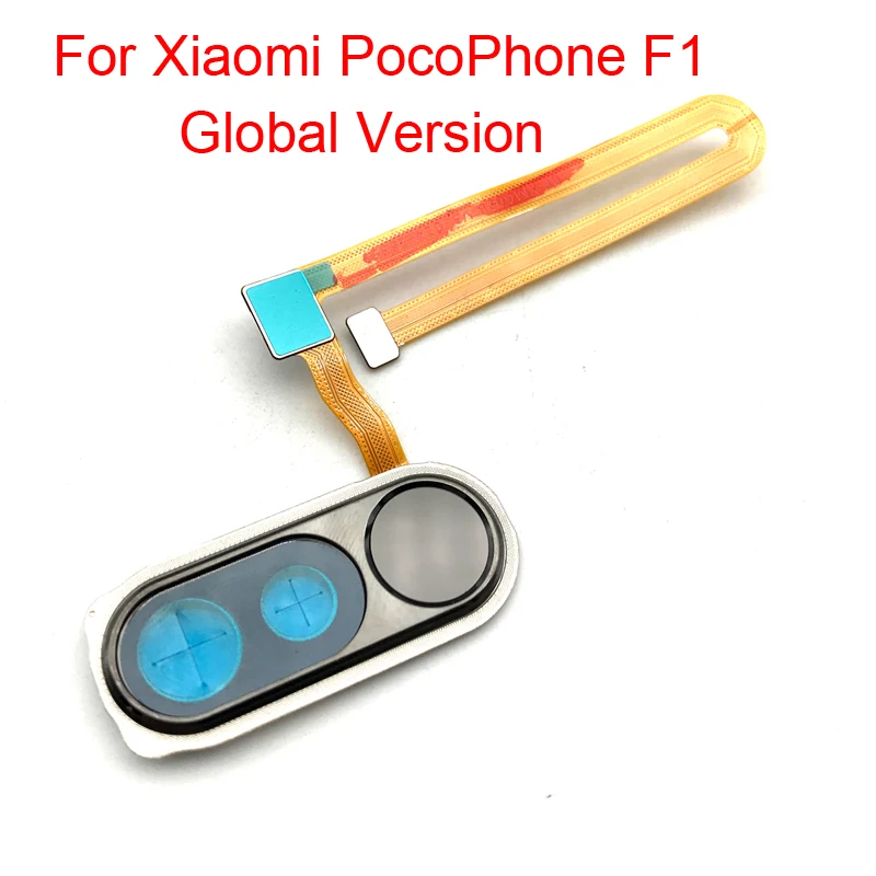 

Repair Fingerprint Scanner For Xiaomi PocoPhone F1 Home Button Fingerprint Menu Return Key Recognition Sensor Flex Cable
