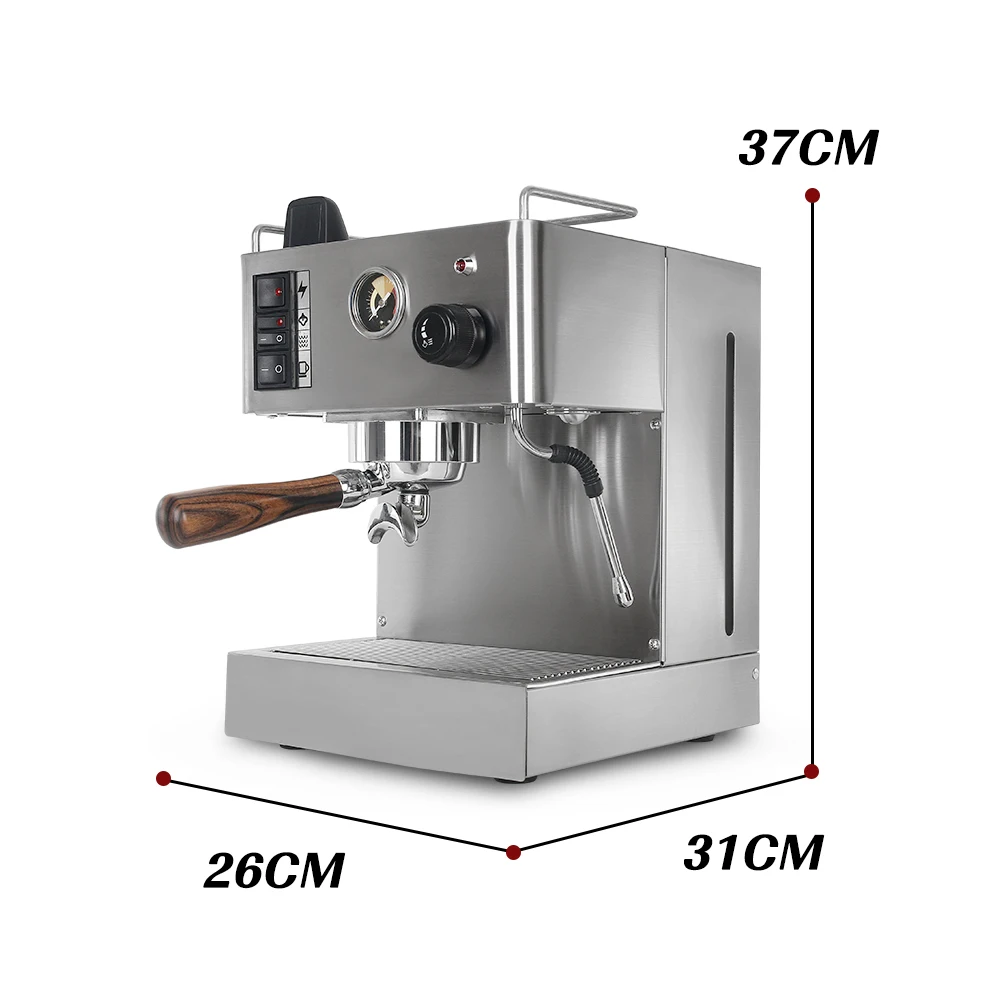 ITOP 9~15 Bar Espresso Coffee Maker Machine 58mm Portafilter Semi-automatic Espresso Coffee Machine 3.5L Water Tank 220V-240V automatic coffee machine