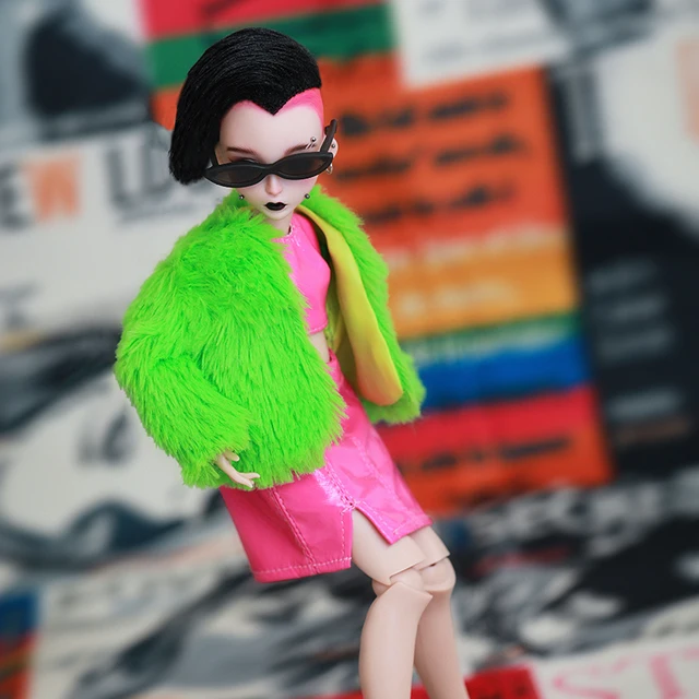 Yomi BJD Doll 1/6 Girls Boys Ball Jointed Dolls Resin Art Toys for Kids Anime Figures Gift For Children Vintage Lolita 4