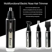 4 в 1 электробритва для удаления волос в носу триммер перезаряжаемая борода для бровей электрическая бритва приспособление против волос четыре функции