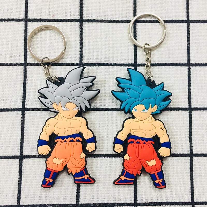 Супер saiyas DRAGON BALL брелок ПВХ фигурный брелок милая игрушка брелок для ключей подарки на день рождения Аниме Новинка