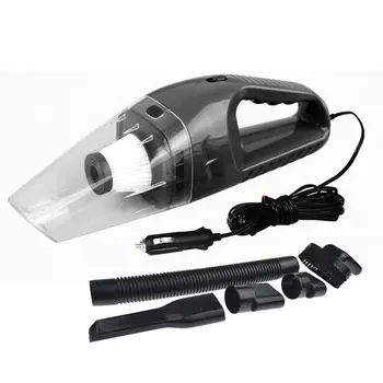 

Car Vacuum Cleaner Portable 120W 12V Handheld Mini Vacuum Cleaner Super Suction 5m Cable Wet And Dry Dual Use