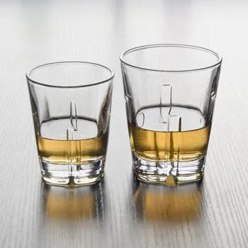 

2 Pcs/lot luxury fashion home lead-free whiskey glass high quality party club wine glass cup for whiskey 0901-29