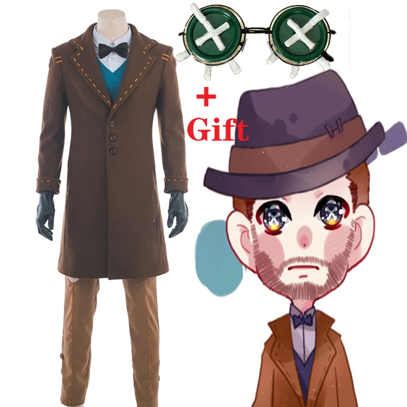 

Game Identity V Cosplay Costume Magician Cervi Le Roy Cosplay Costume Magic Clothing Halloween Christmas Party Customized
