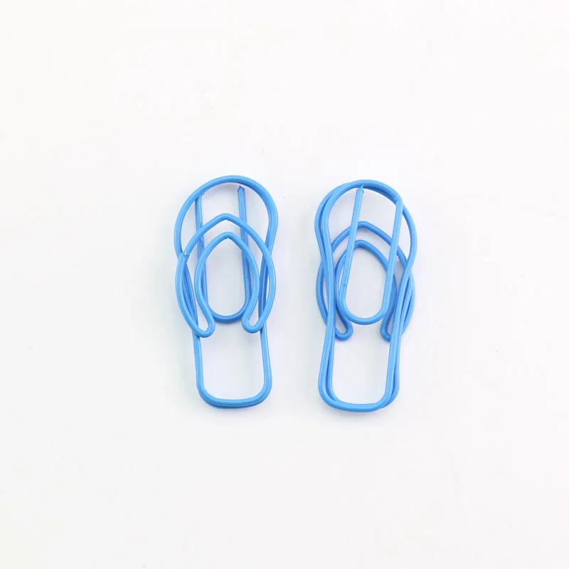 10 шт. зажимы для бумаги в форме тапочек|shaped paper clips|paper clipsclip color |