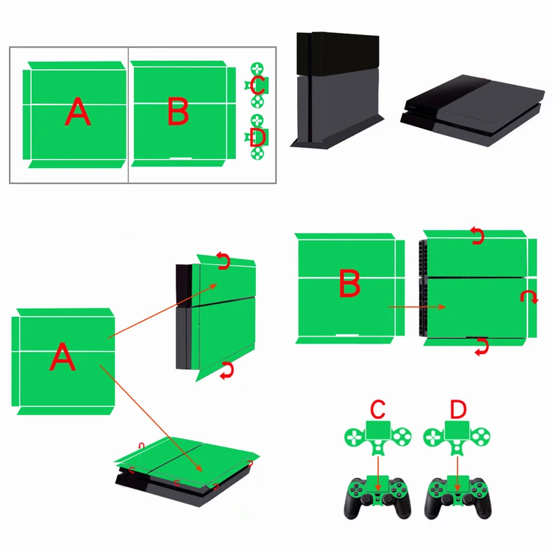 Galaxy для PS4 виниловая кожа Наклейка чехол для PS4 Playstation 4 консоль+ 2 контроллера наклейка Аксессуары для игр