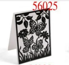 56025 1PC Plastic Embossing Folders Transparent Template Photo Album Fondant Decoration Making Scrapbooking Craft Card DIY hand Stamps - Цвет: 56025