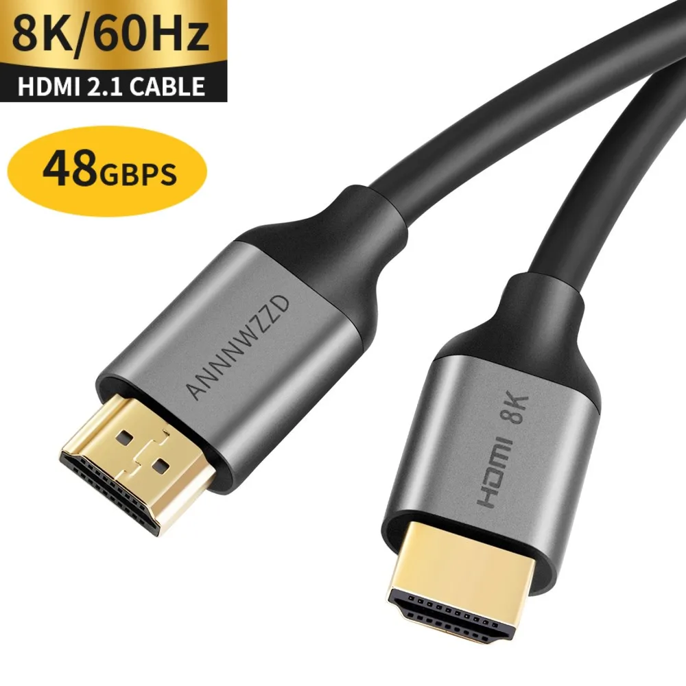 HDMI 2 1 кабель 8K 60Hz 4K 120Hz UHD HDR высокоскоростной 48 Гбит/с для PS4 сплиттер переключатель