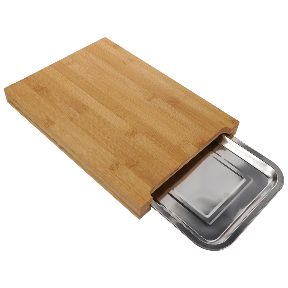 Lipper International 849 Bamboo Wood Thin Kitchen Cutting Boards with Oval Hole