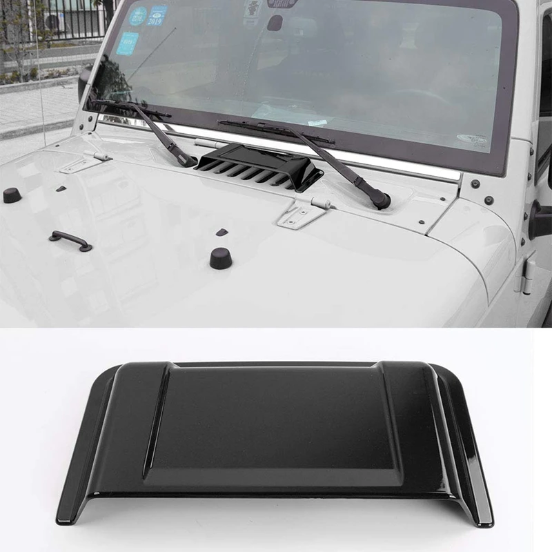 Нагреватель двигателя воздухозаборник капот совок крышка для Jeep Wrangler Tj Jk 98-18 2007- авто аксессуары