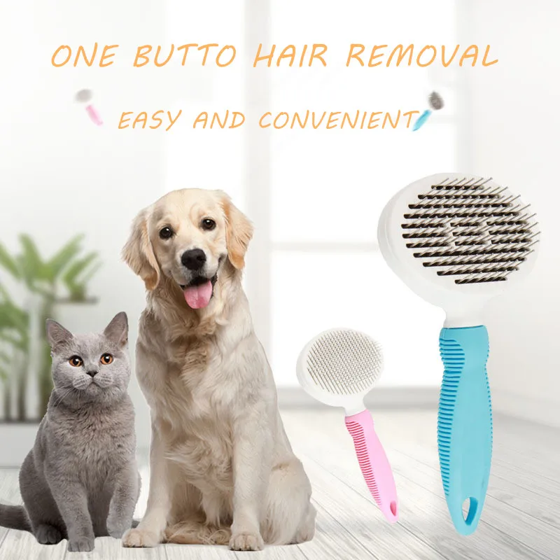 

Pet Hair Removal Supplies Dog Grooming Comb Cat Massage Comb Dog Accessories Kong Dog Comb Cat Hair Remover Dropshipping Center