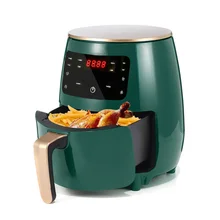 

4.5L 1400W Electric Air Fryer Oil Free Health Cooker Oven 360°Baking With Touchscreen LED Deep Fryers Without Oil Nonstick Home