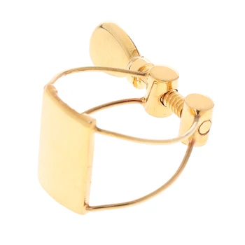 

Soprano Saxophone Ligature With Ligature Clip Fastener For Musicians Playing