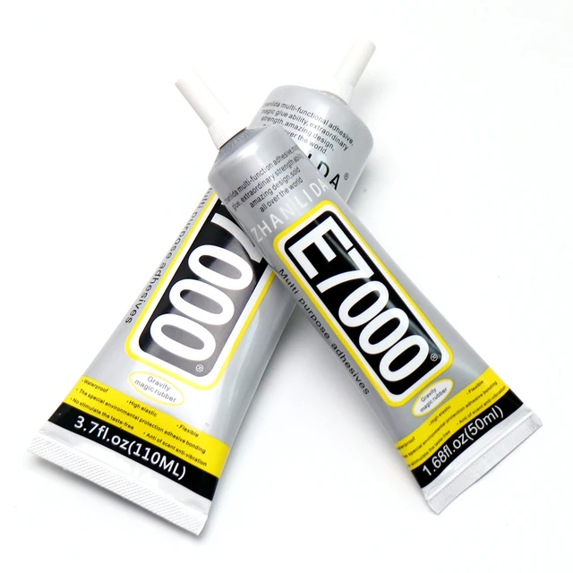 50ml E7000 Fully Transparent High Strength Liquid Rubber Glue For