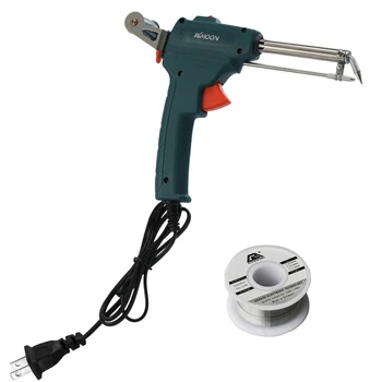 

New EU 60W 220V Manual Soldering Machine Household Electric Iron Set Handheld Soldering Iron Rework Station Soldering Tool