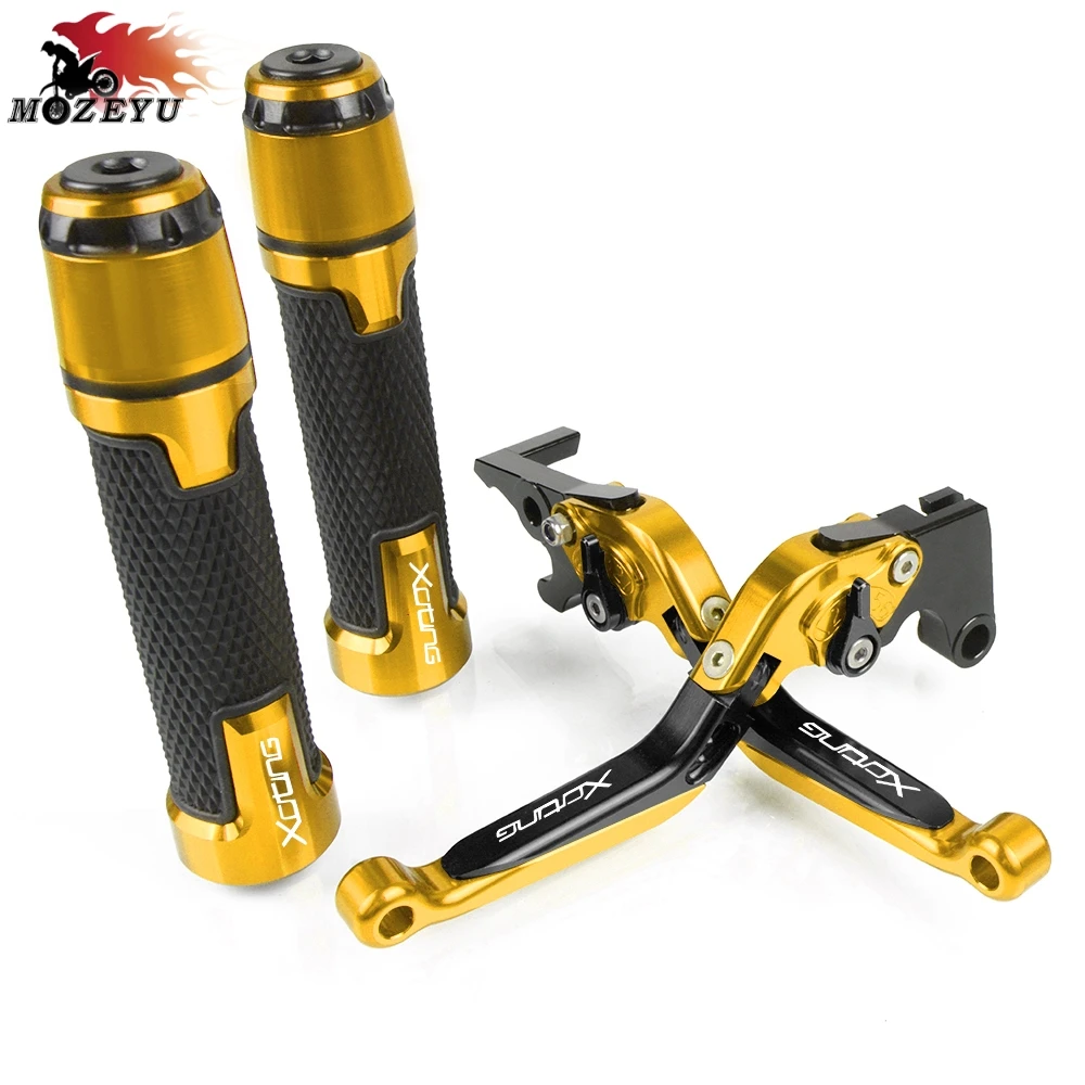 Для Kymco Xciting 250 300 400 500 Аксессуары для мотоциклов складной регулируемый тормозной рычаг сцепления и ручками Xciting велосипеда