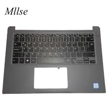 Упор для рук с американской подсветкой клавиатуры для Dell Inspiron 14 7460 верхняя крышка верхний чехол K9GT3 0K9GT3 черный