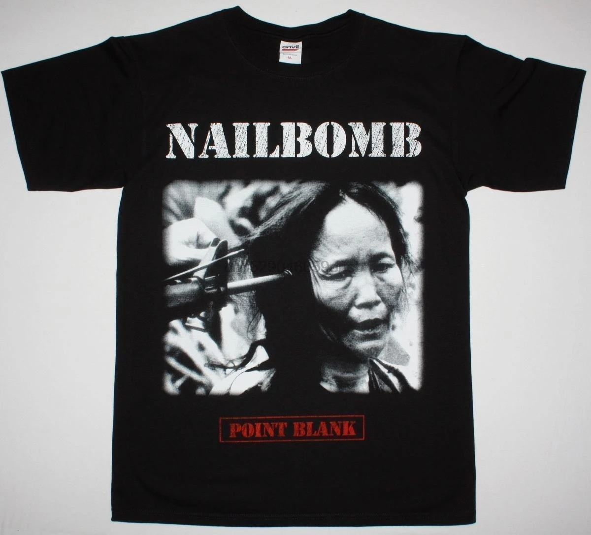 Новая Черная футболка Nailbomb Point Blank Sepultura Fudge туннель кавалера Thrash | Мужская одежда