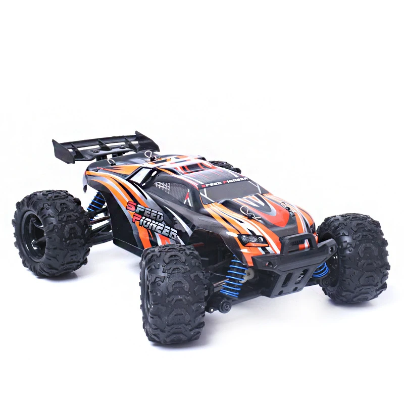 9302 1:18 2,4G 4WD 40-50 км/ч высокая скорость внедорожный Альпинизм RC автомобиль ударопрочный-негабаритный Резиновый 2 цвета выбрать RC монстр грузовик игрушка