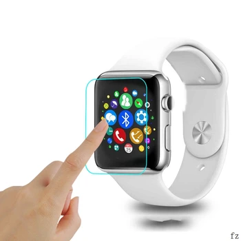 

100 Pcs Clear Tempered Glass for Apple Watch 1 2 3 4 40mm 44 mm Screen Protector for Watch Glass Film 38mm 42 mm