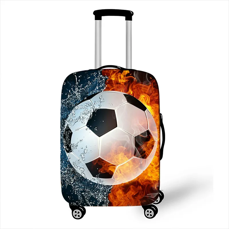XT-ZQ09 Footbly чемодан защитный чехол для дорожного чемодана Soccerly эластичные тележки для багажа Пыленепроницаемая туристическая принадлежность ts17 - Цвет: XT-ZQ09