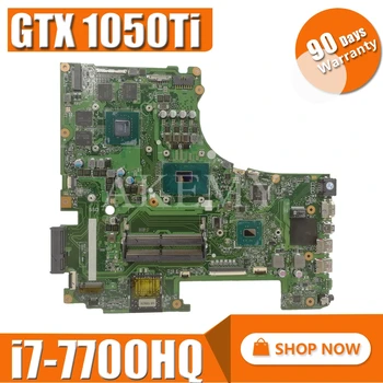 

ROG GL753VD MB._0M/i7-7700HQ/AS GTX1050/4G For Asus GL753V GL753VE VD FX73VD Laptop Motherboard REV2.0 90NB0A40-R00010 100% Test