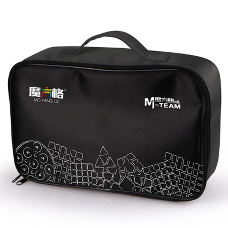 QiYi MoFangGe M-Bag Cube взрослый рюкзак 2x2x2 3x3x3 4x4x4 Cubo Magico профессиональные головоломки кубики виды игрушек сумка для взрослых