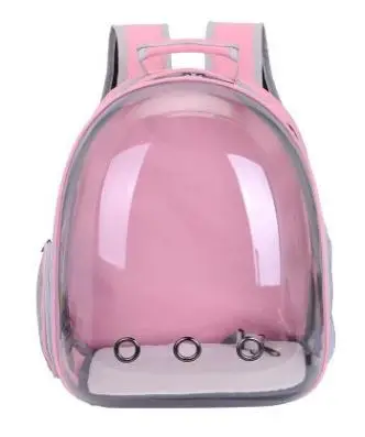 pink Переноска для кошек, рюкзак для кошек, рюкзак для котенка, щенка, чихуахуа, маленькая переноска для собак, сумка для путешествий на открытом воздухе, пещера для кошек - Цвет: pink